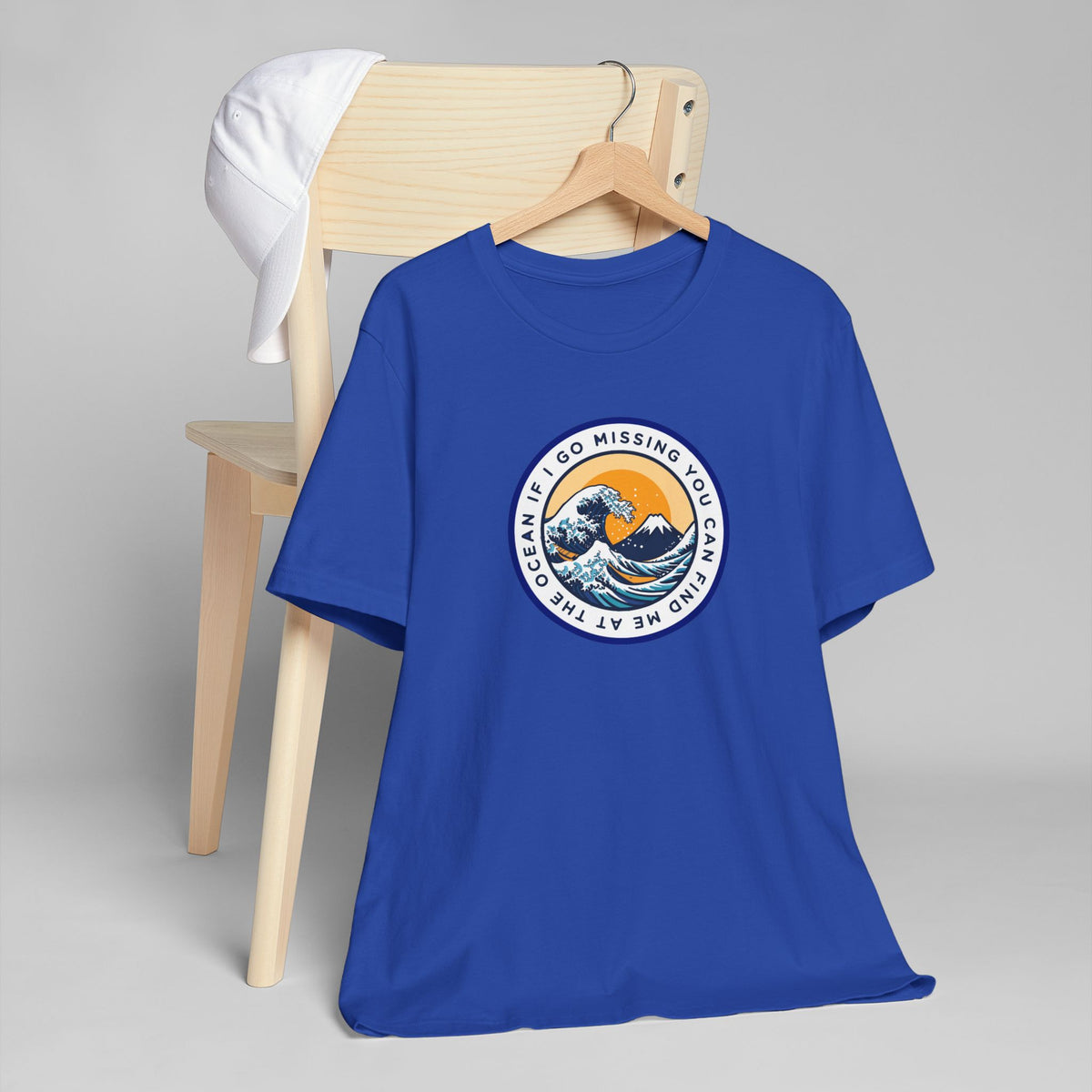 “I Go Missing, You Can Find Me at the Ocean” T-Shirt