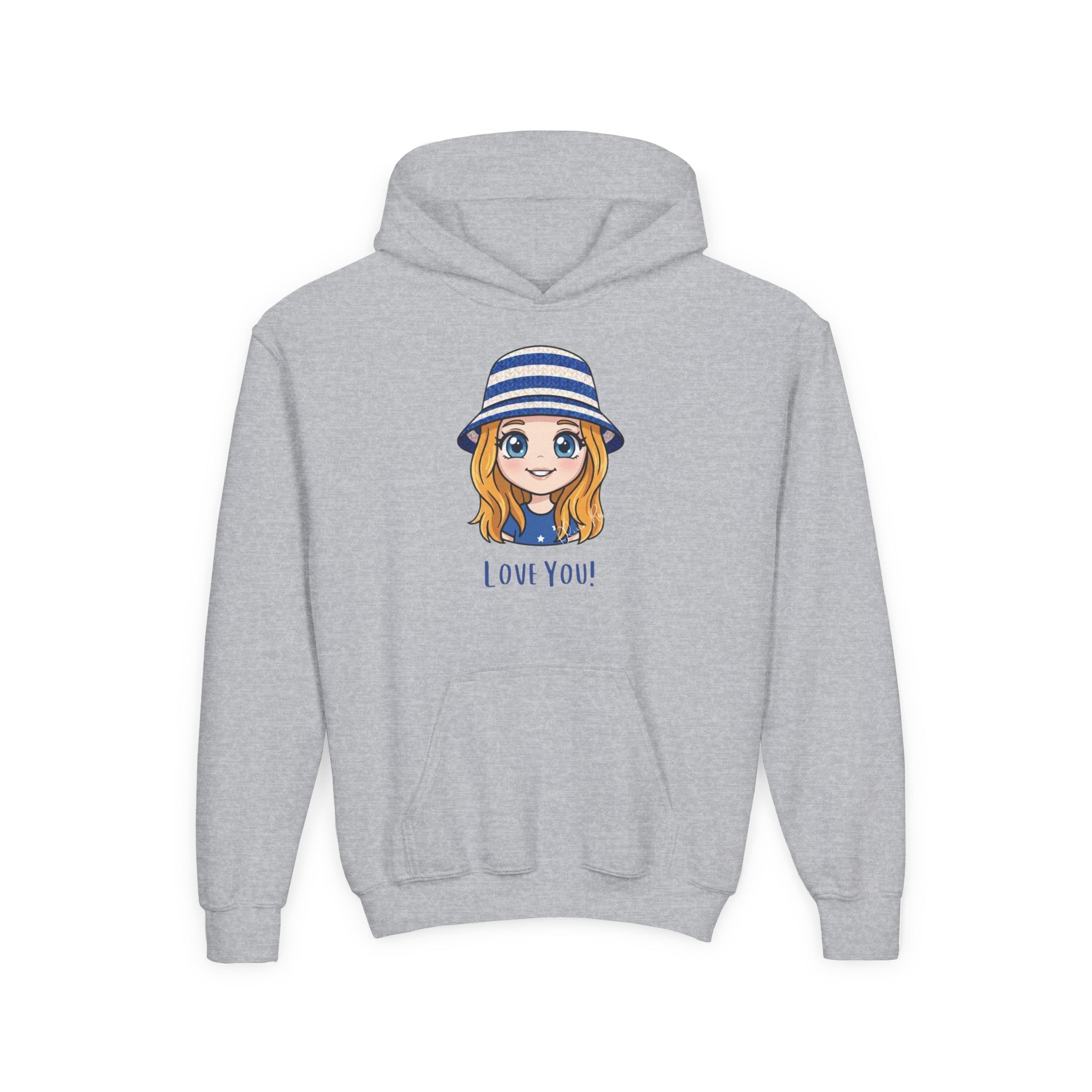 Love You! Hooded Sweatshirt