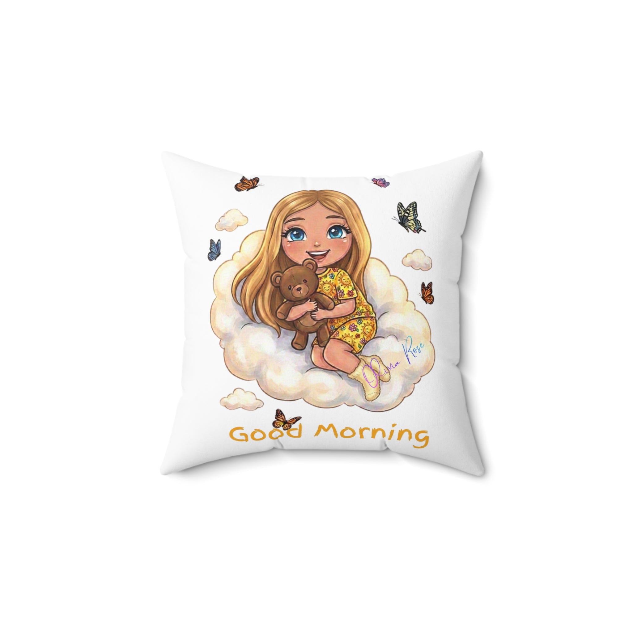 Good Morning ~ Olivia Rose Pillow