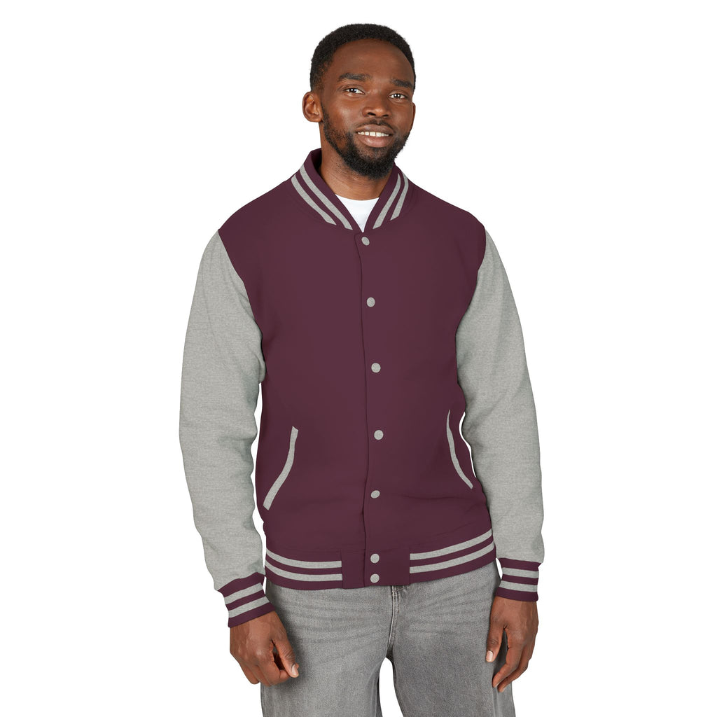 Letterman Jacket - "Chasing Life & Moving Mountains" Retro Mountain Varsity Jacketj
