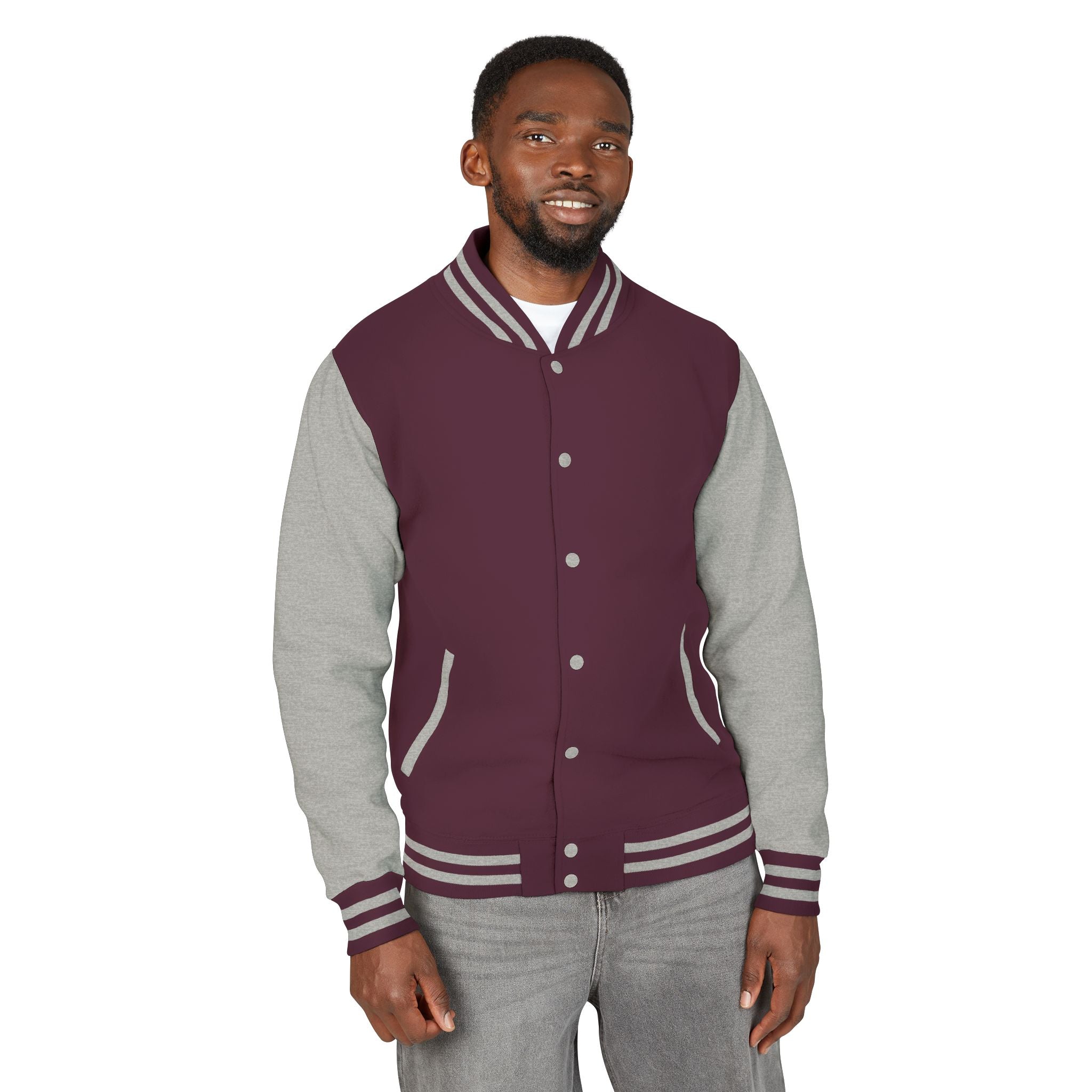 Letterman Jacket - "Chasing Life & Moving Mountains" Retro Mountain Varsity Jacketj