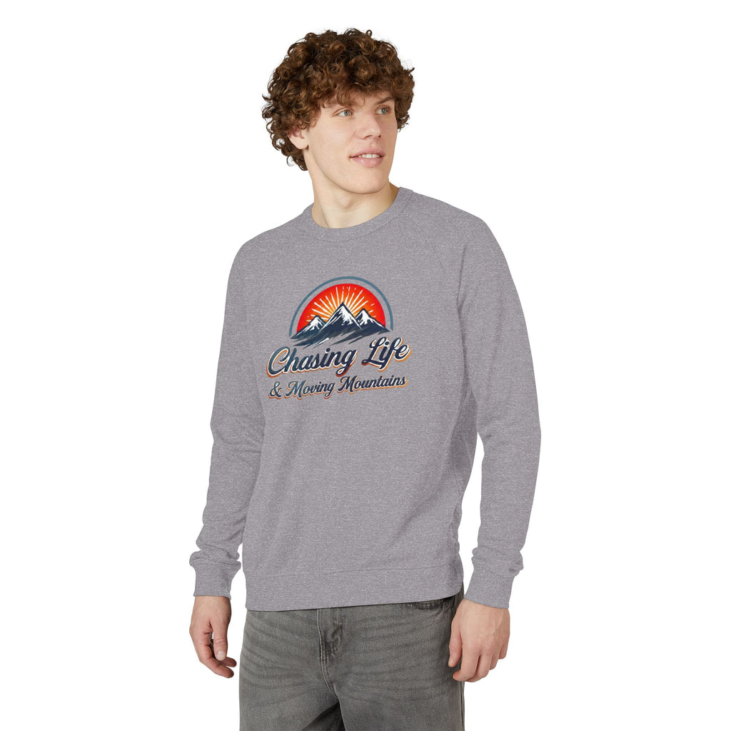 Chasing Life in the Mountains Crewneck Sweatshirt - Unisex