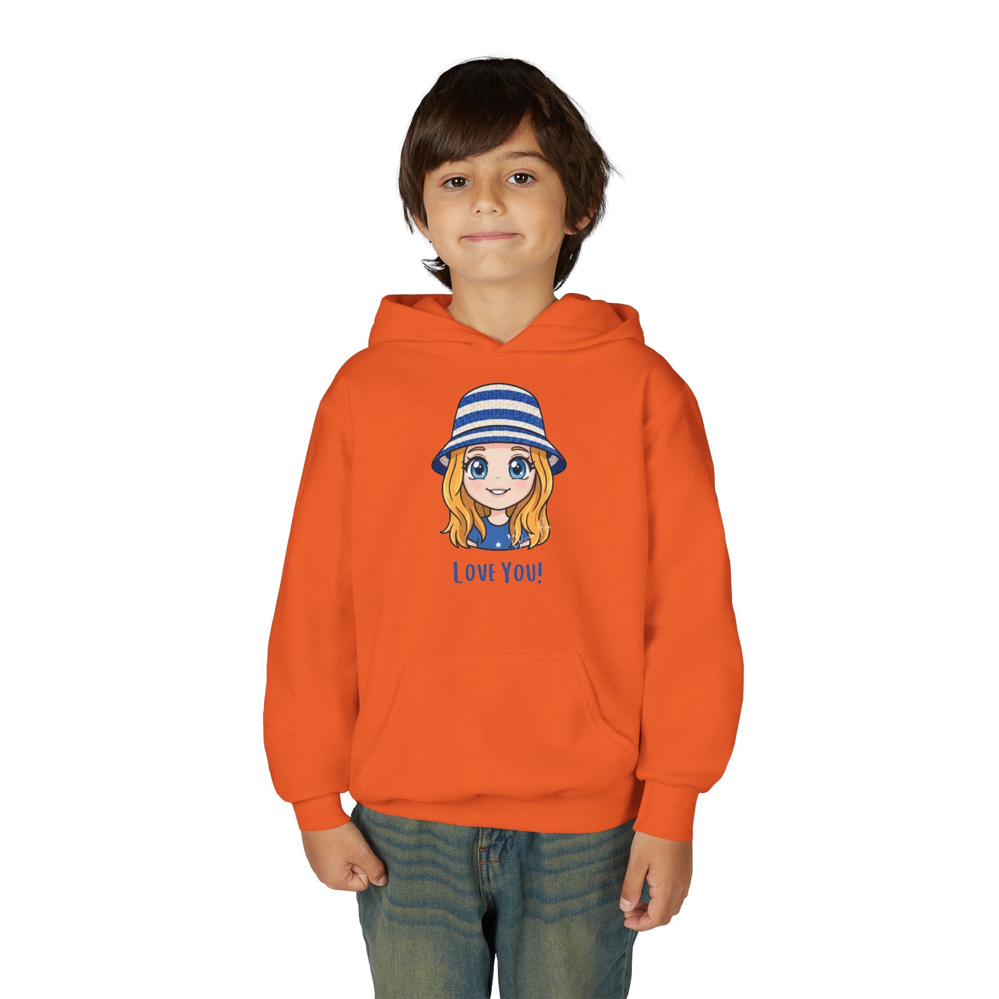 Love You! Hooded Sweatshirt