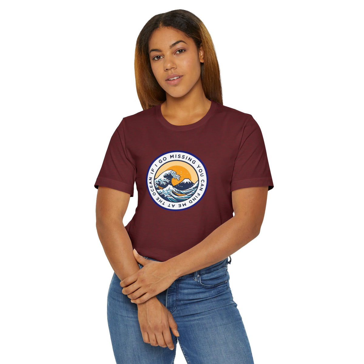 “I Go Missing, You Can Find Me at the Ocean” T-Shirt