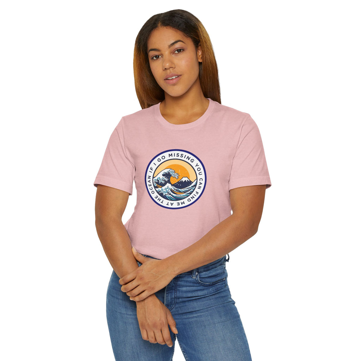 “I Go Missing, You Can Find Me at the Ocean” T-Shirt
