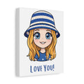 Olivia Rose "Love You!" Matte Canvas Wall Art