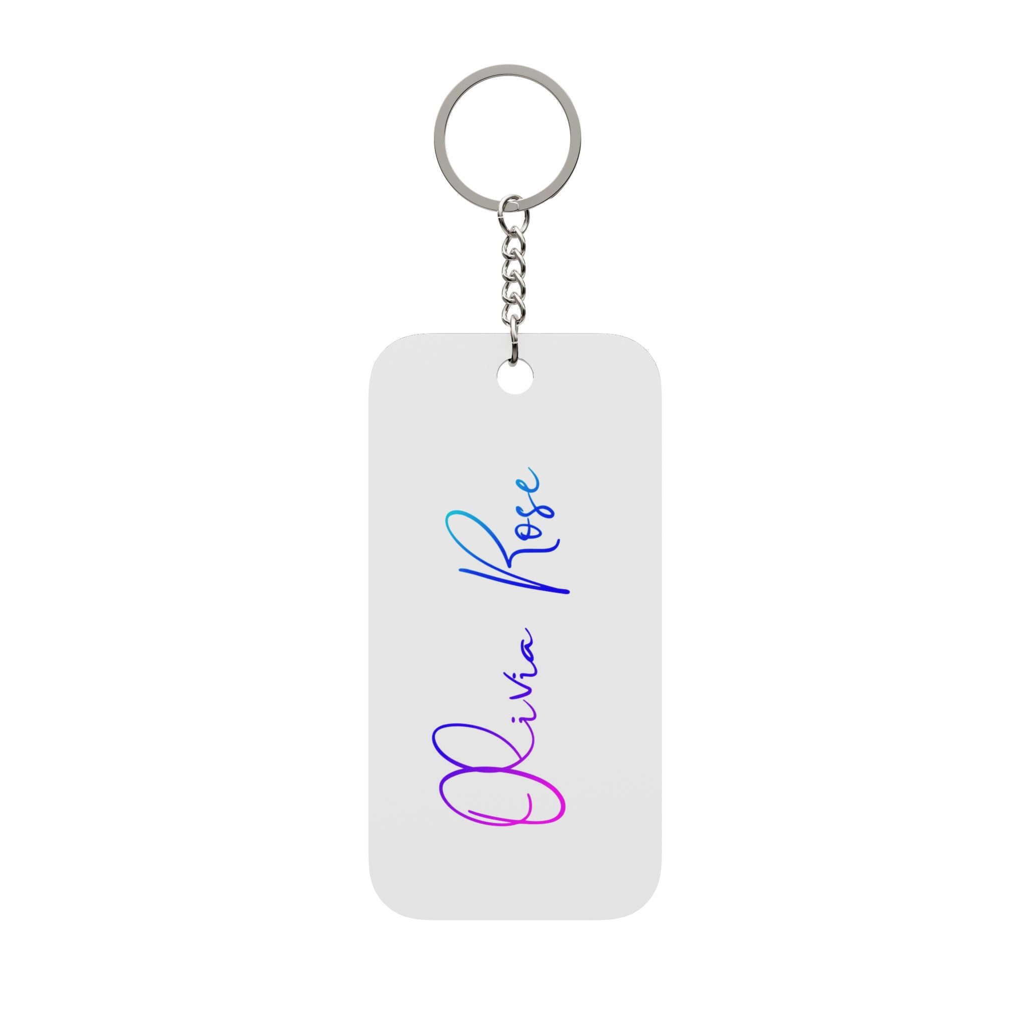 Sunshine All Day Personalized Keychain