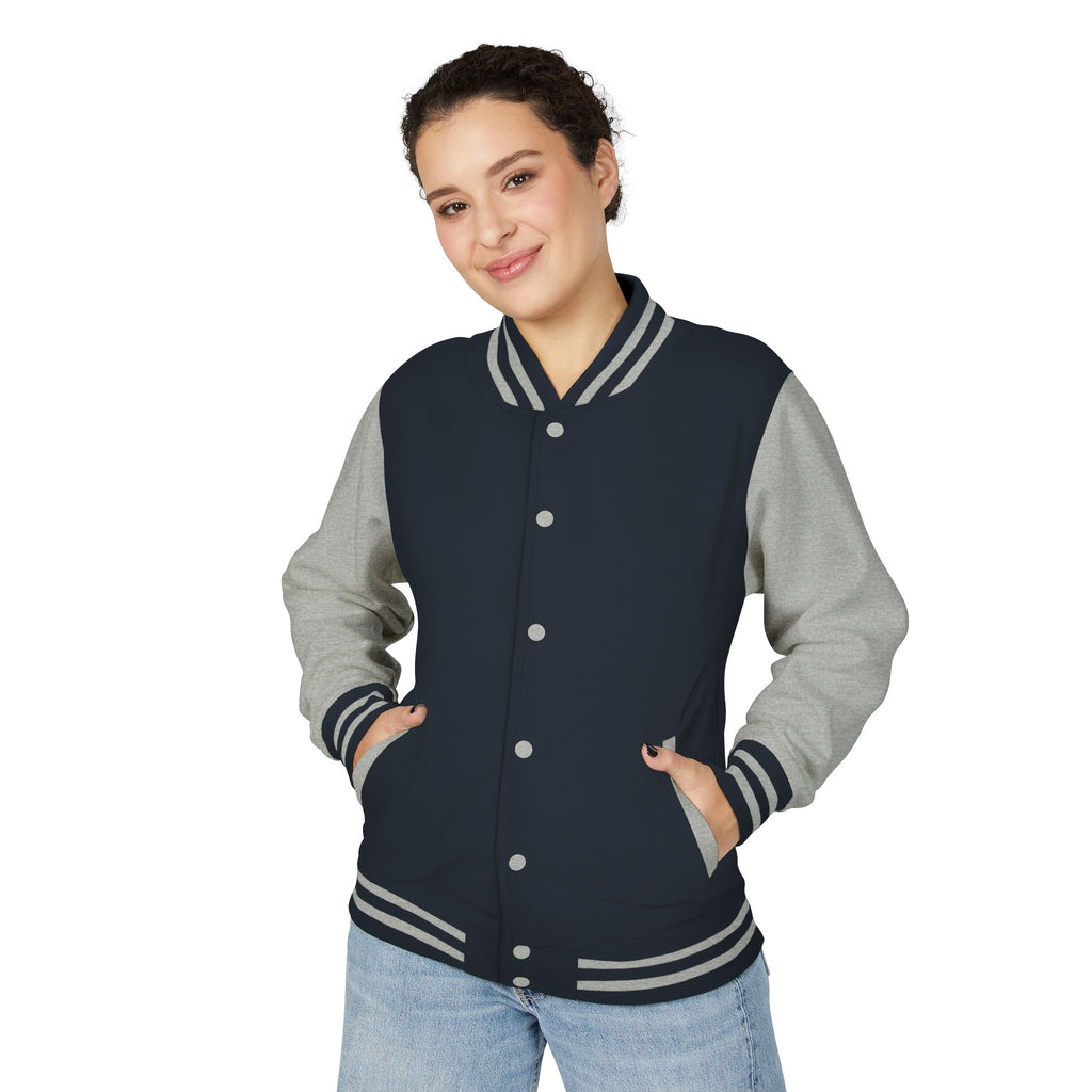 Letterman Jacket - "Chasing Life & Moving Mountains" Retro Mountain Varsity Jacketj