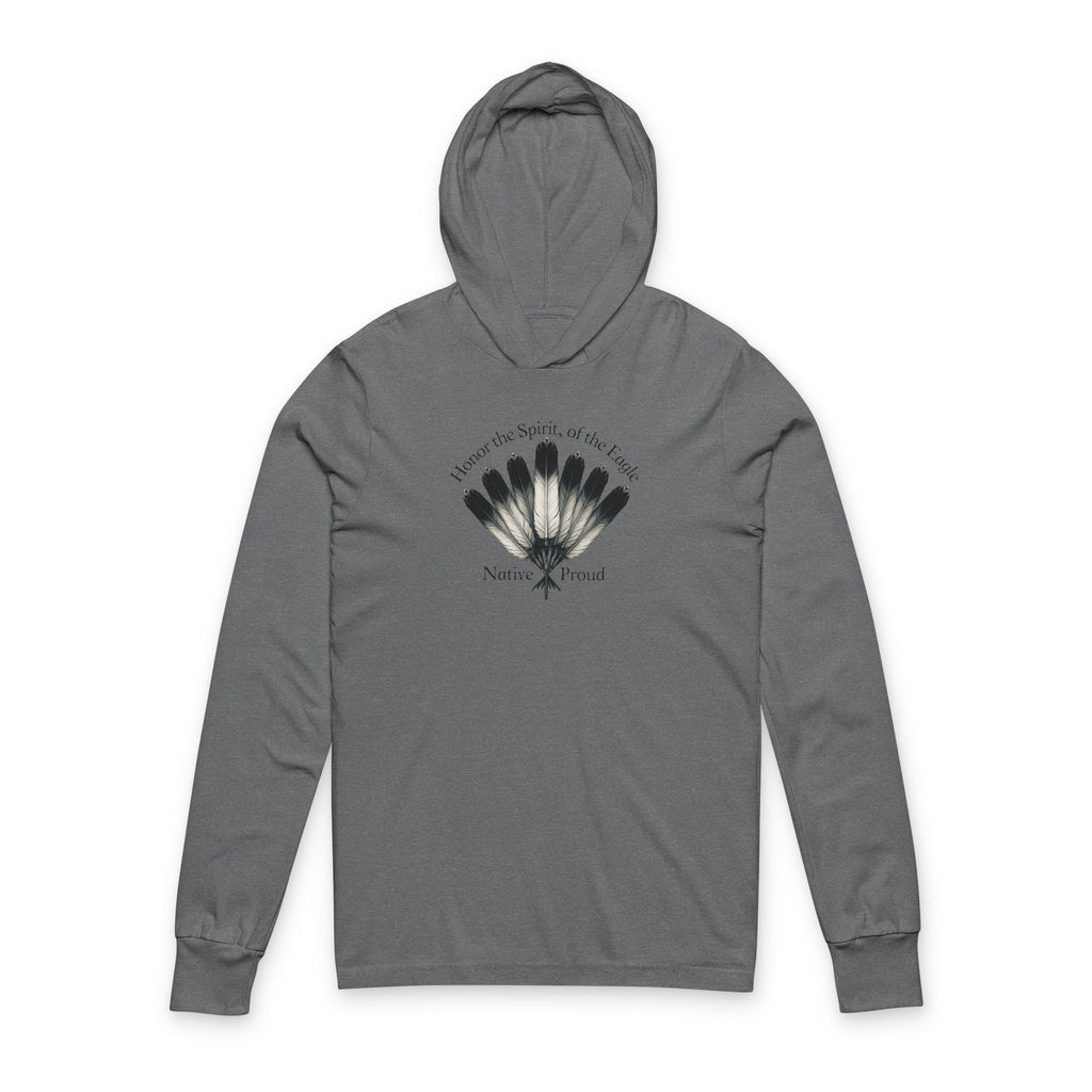 Unisex Hooded Long Sleeve Tee