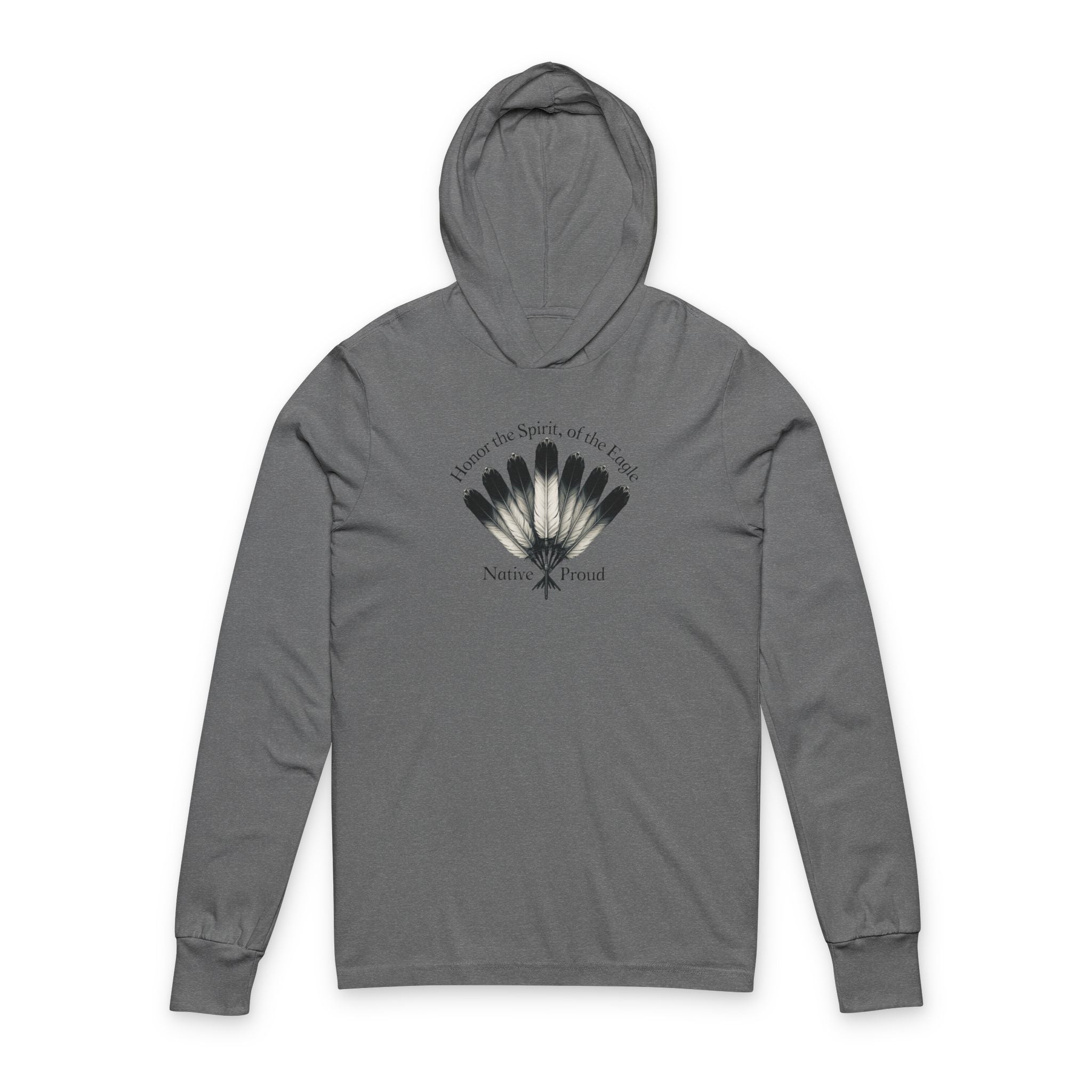 Unisex Hooded Long Sleeve Tee