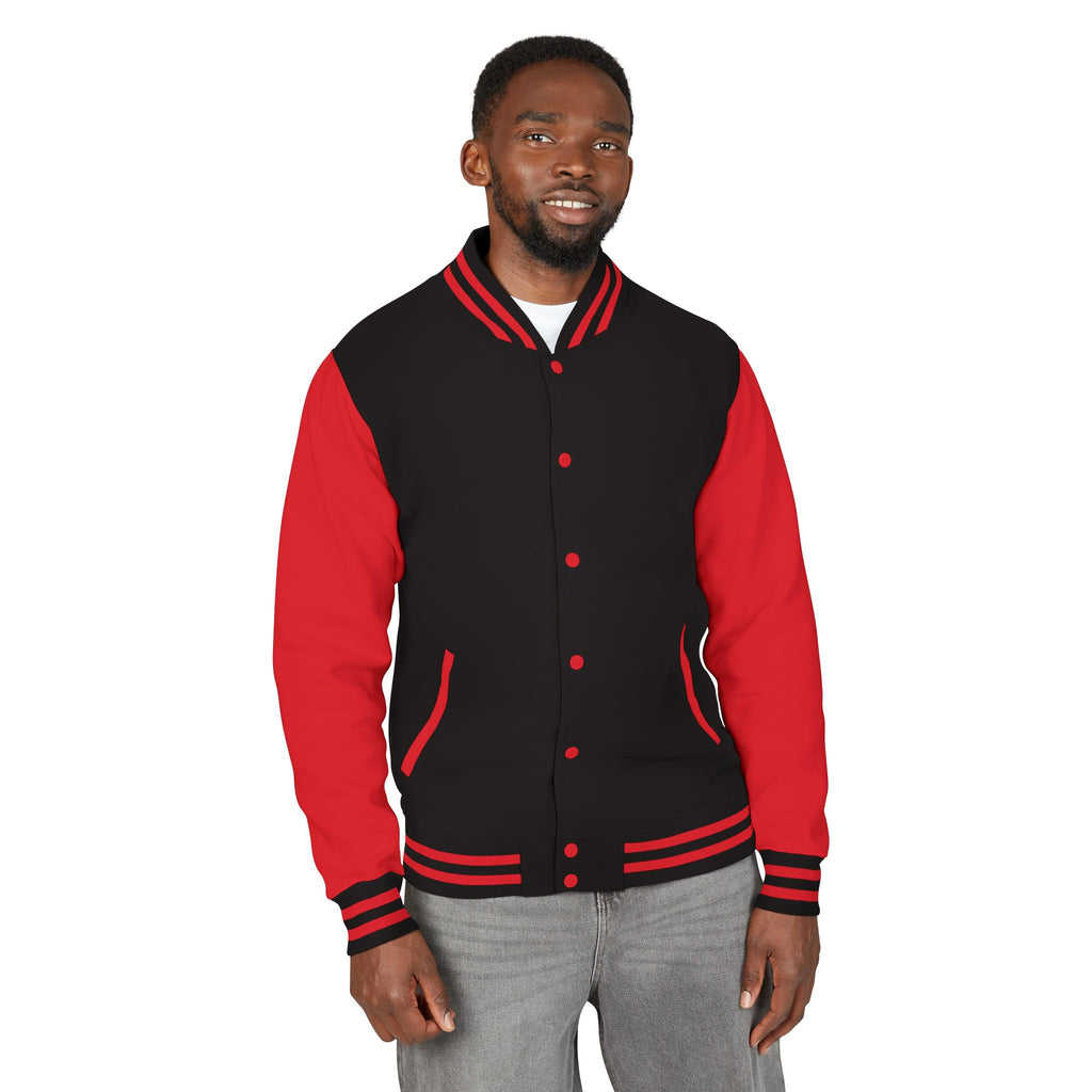 Letterman Jacket - "Chasing Life & Moving Mountains" Retro Mountain Varsity Jacketj