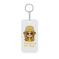 Sunshine All Day Personalized Keychain