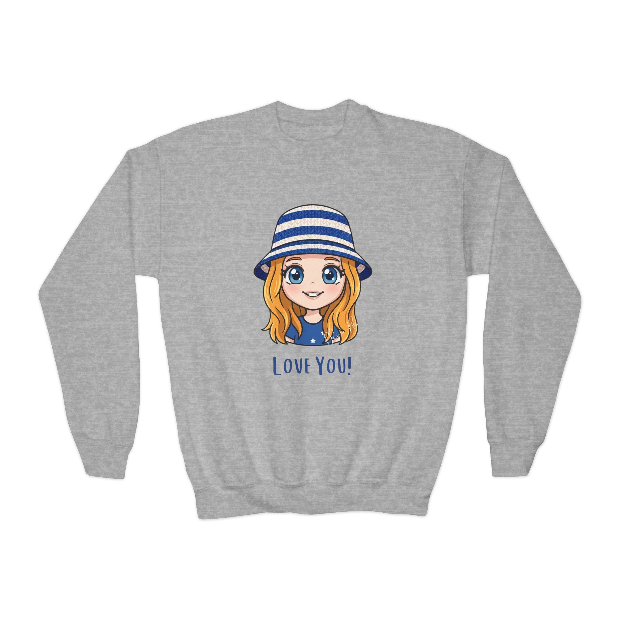 Love You! Crewneck Sweatshirt