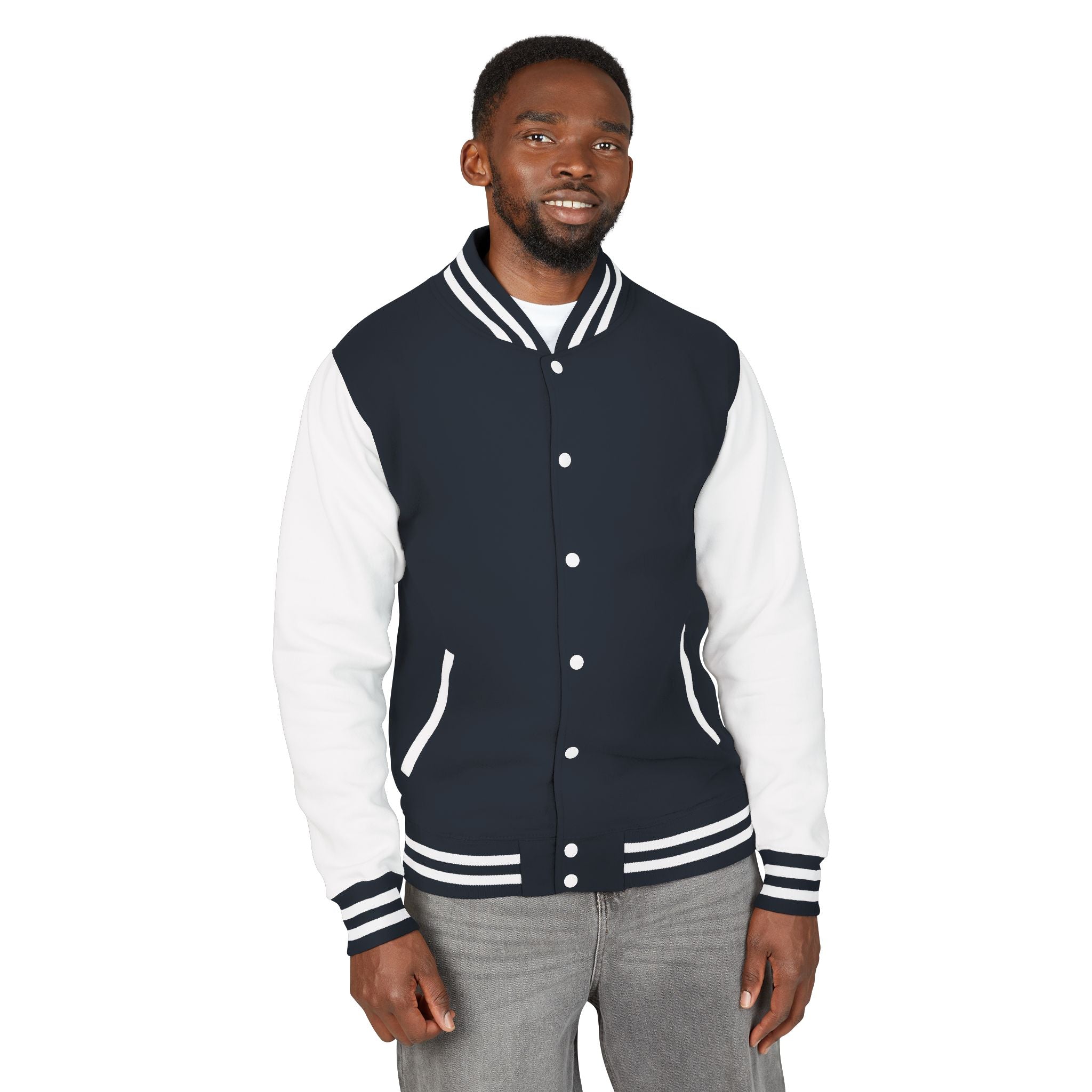 Letterman Jacket - "Chasing Life & Moving Mountains" Retro Mountain Varsity Jacketj
