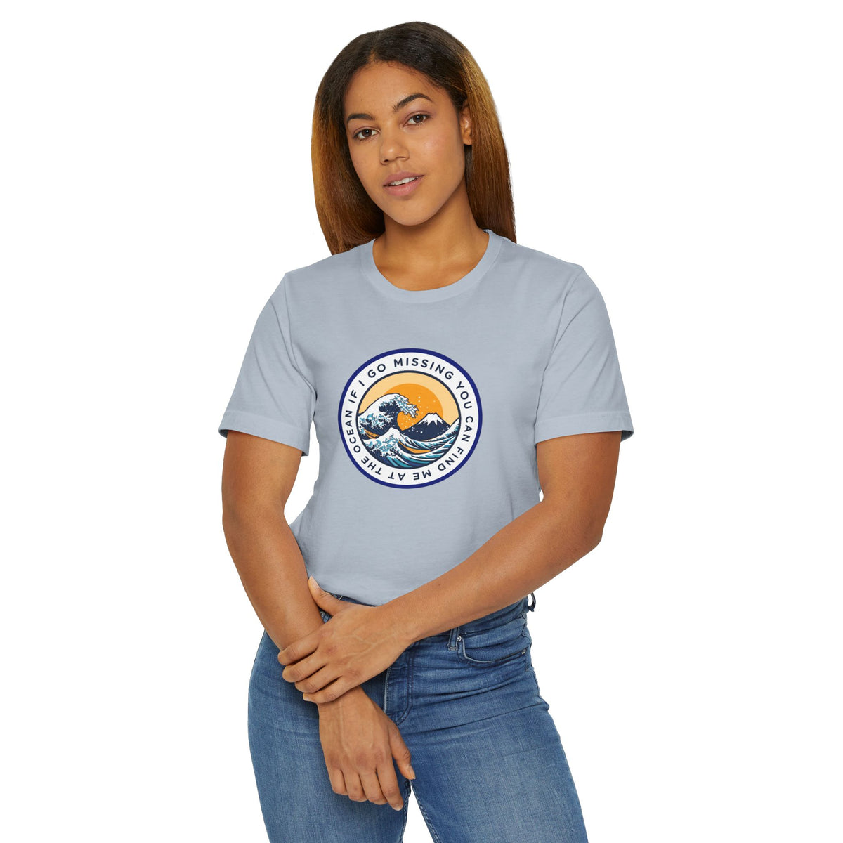“I Go Missing, You Can Find Me at the Ocean” T-Shirt