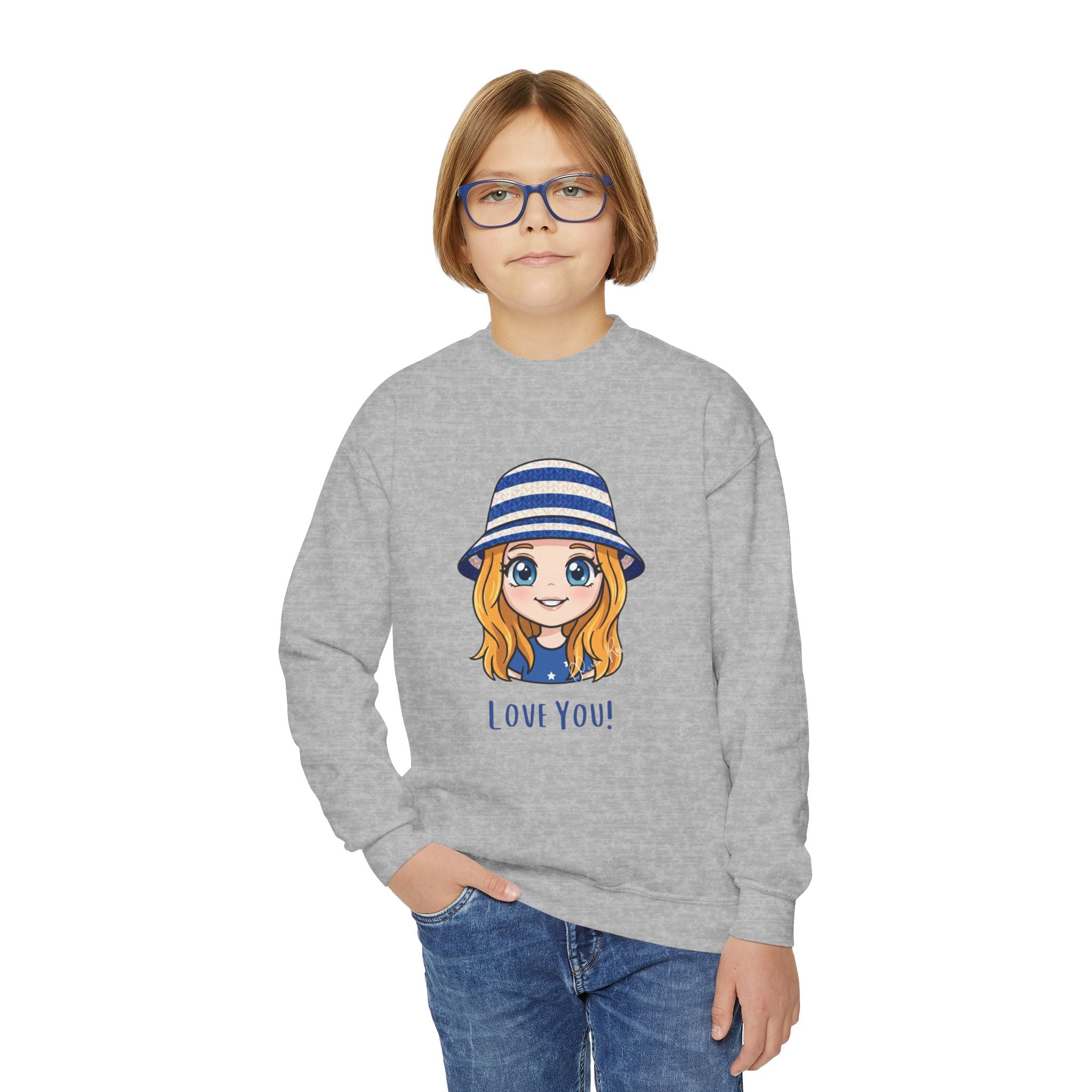 Love You! Crewneck Sweatshirt