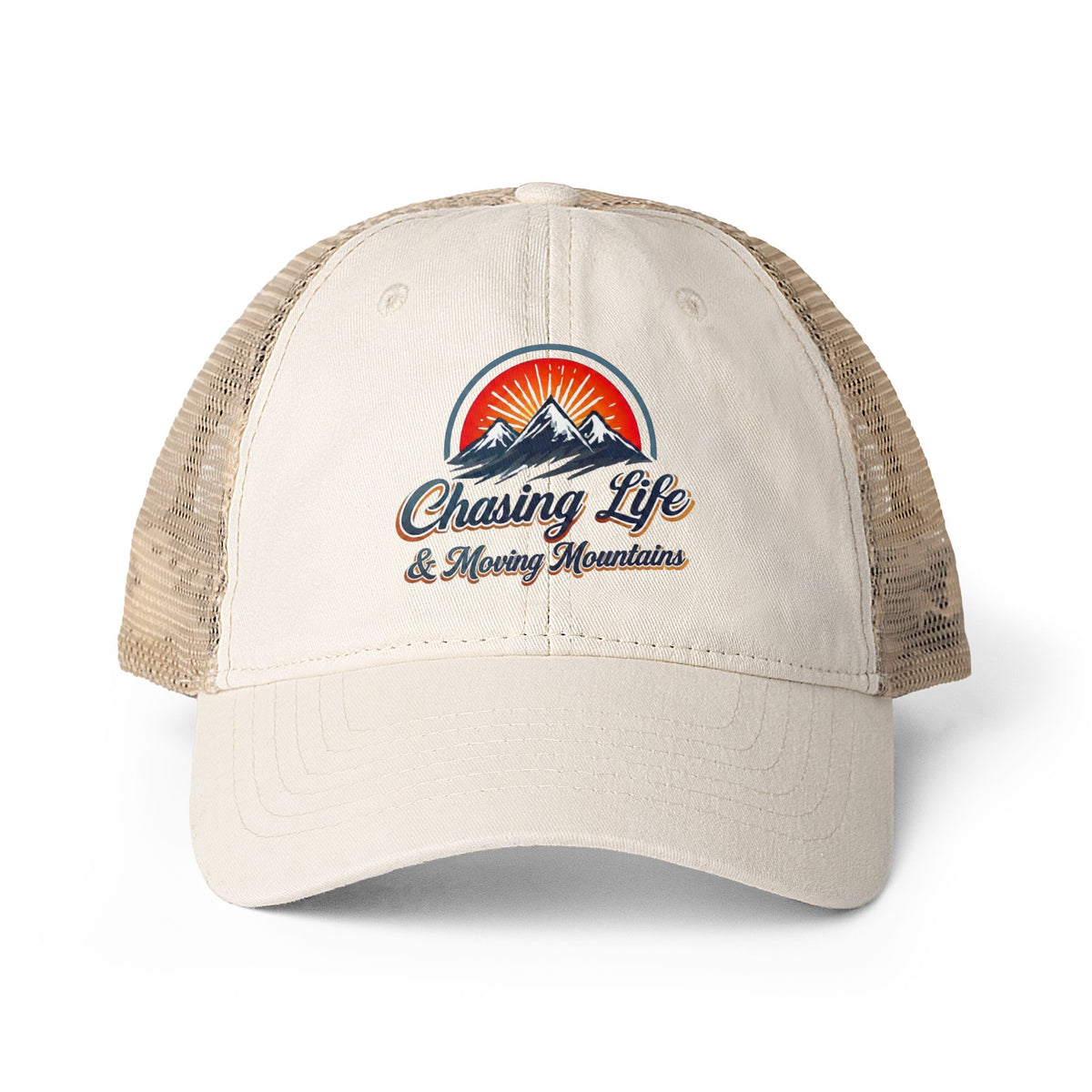 Women's Washed Mesh-Back Cap