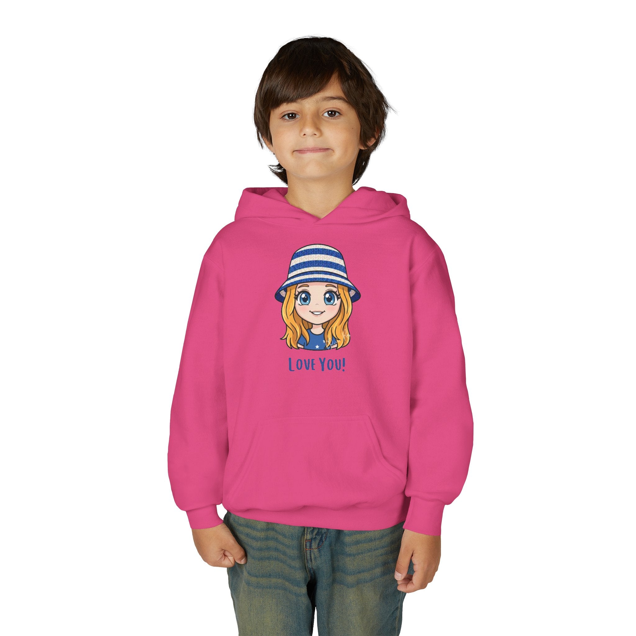 Love You! Hooded Sweatshirt