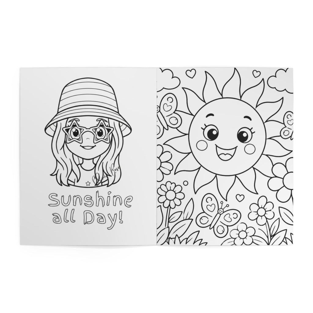 Children's Story & Activity Coloring Book — Inspired by Olivia Rose