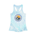 Ocean Wave Tie-Dye Racerback Tank