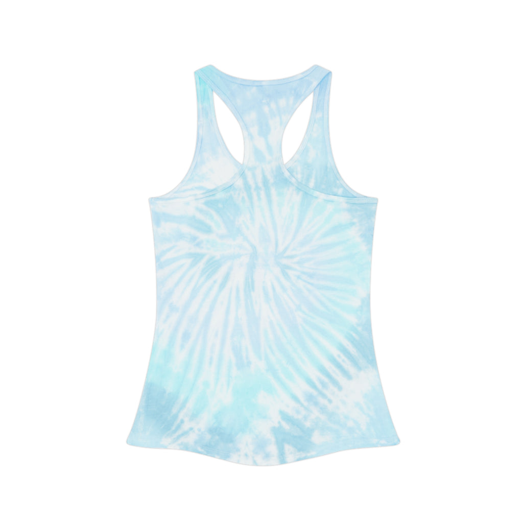 Ocean Wave Tie-Dye Racerback Tank
