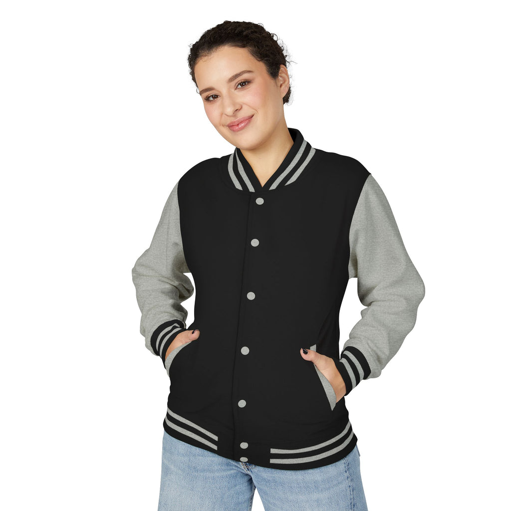 Letterman Jacket - "Chasing Life & Moving Mountains" Retro Mountain Varsity Jacketj