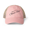 Women's Washed Mesh-Back Cap