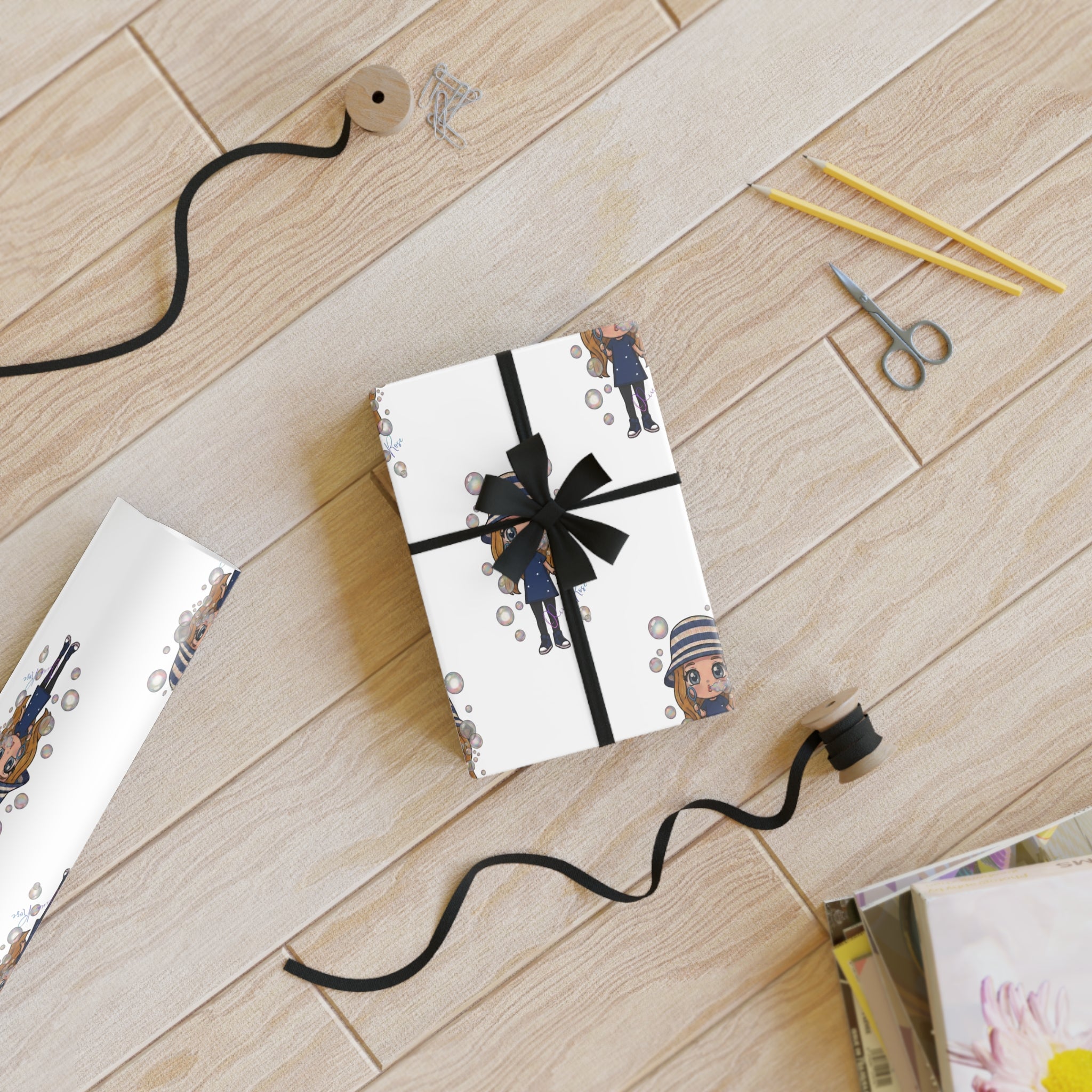 Gift Wrapping Paper Rolls ~ Olivia Rose ~ Bubbles