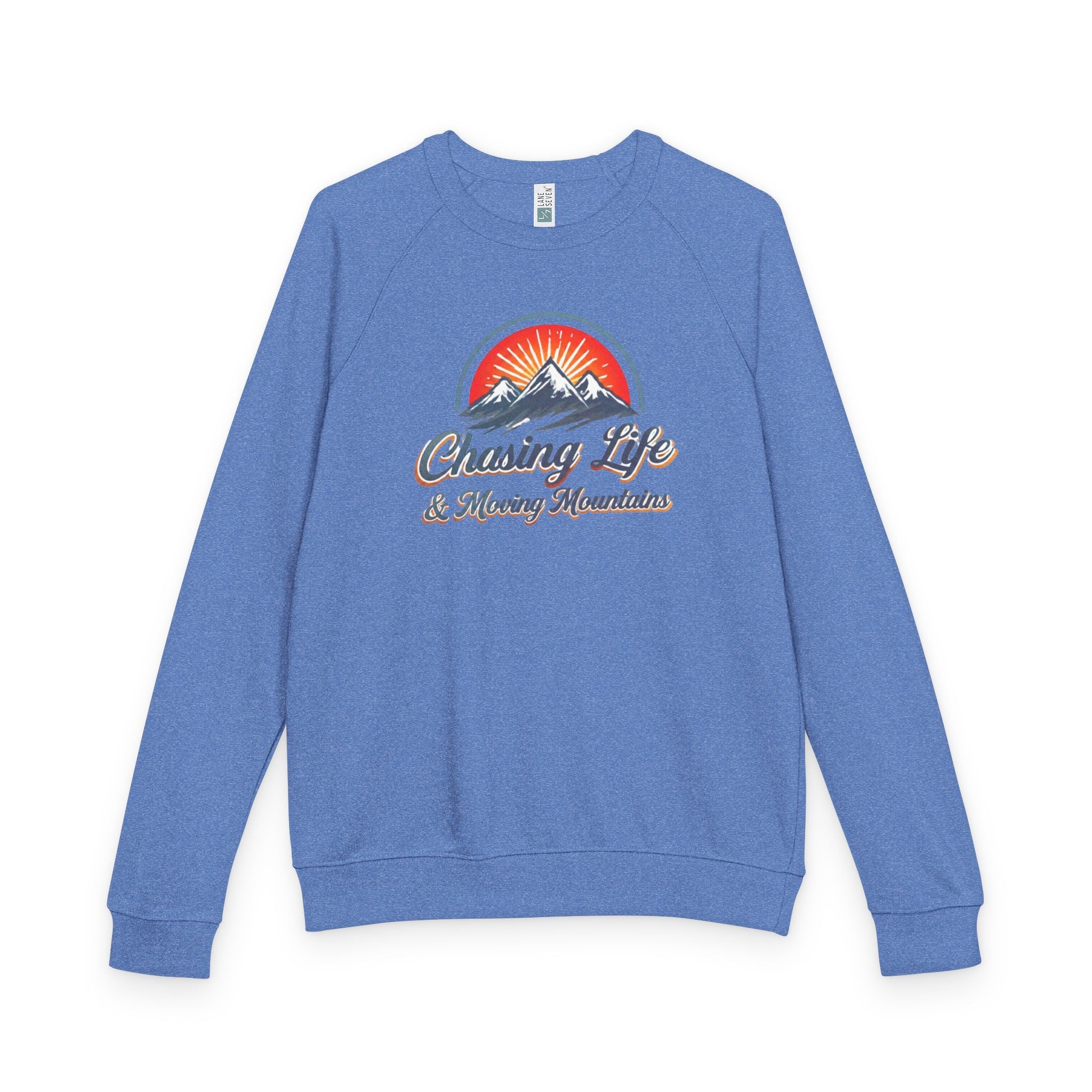 Chasing Life in the Mountains Crewneck Sweatshirt - Unisex