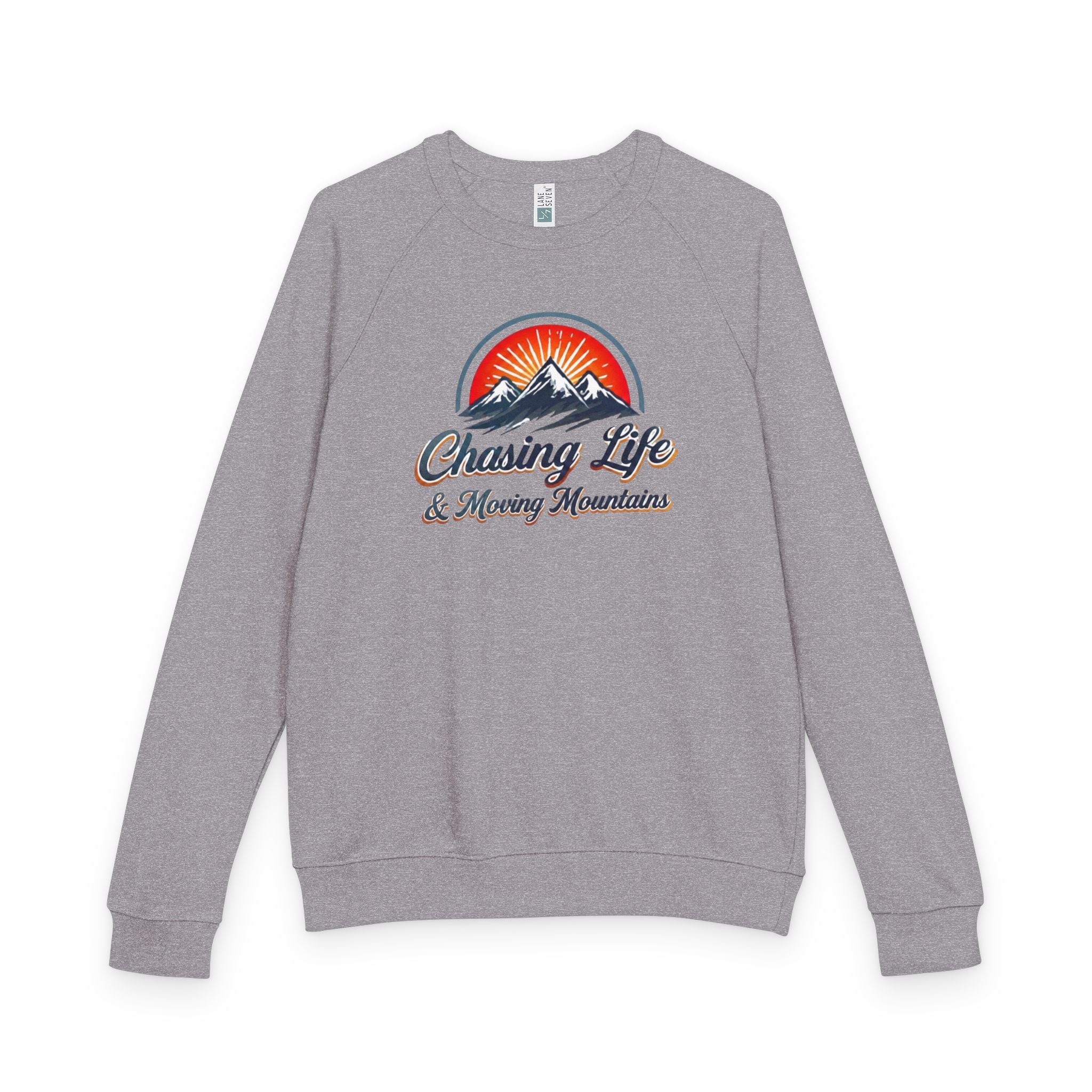 Chasing Life in the Mountains Crewneck Sweatshirt - Unisex