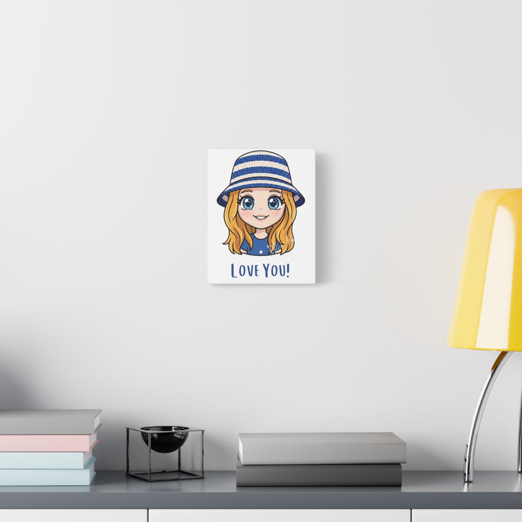 Olivia Rose "Love You!" Matte Canvas Wall Art