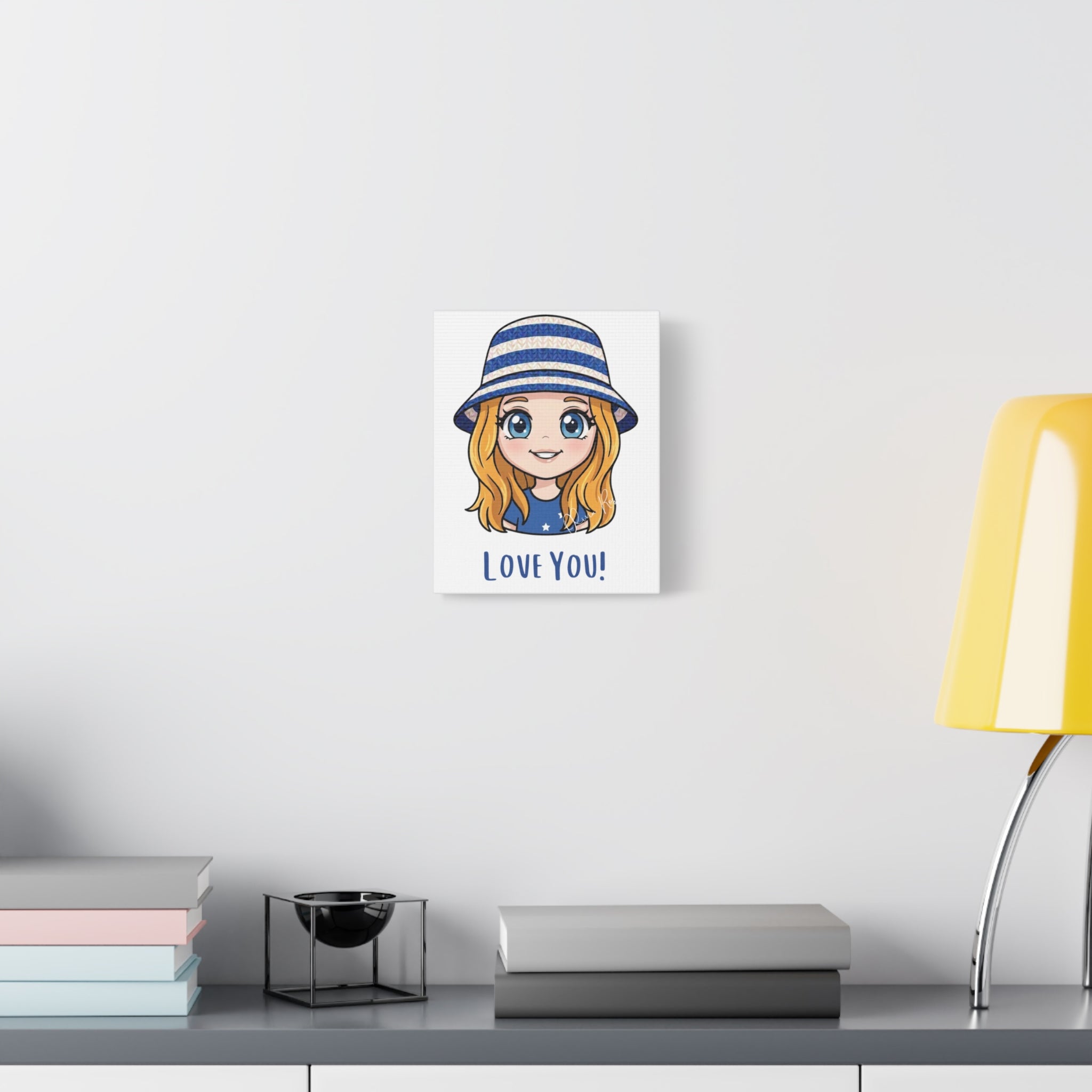 Olivia Rose "Love You!" Matte Canvas Wall Art
