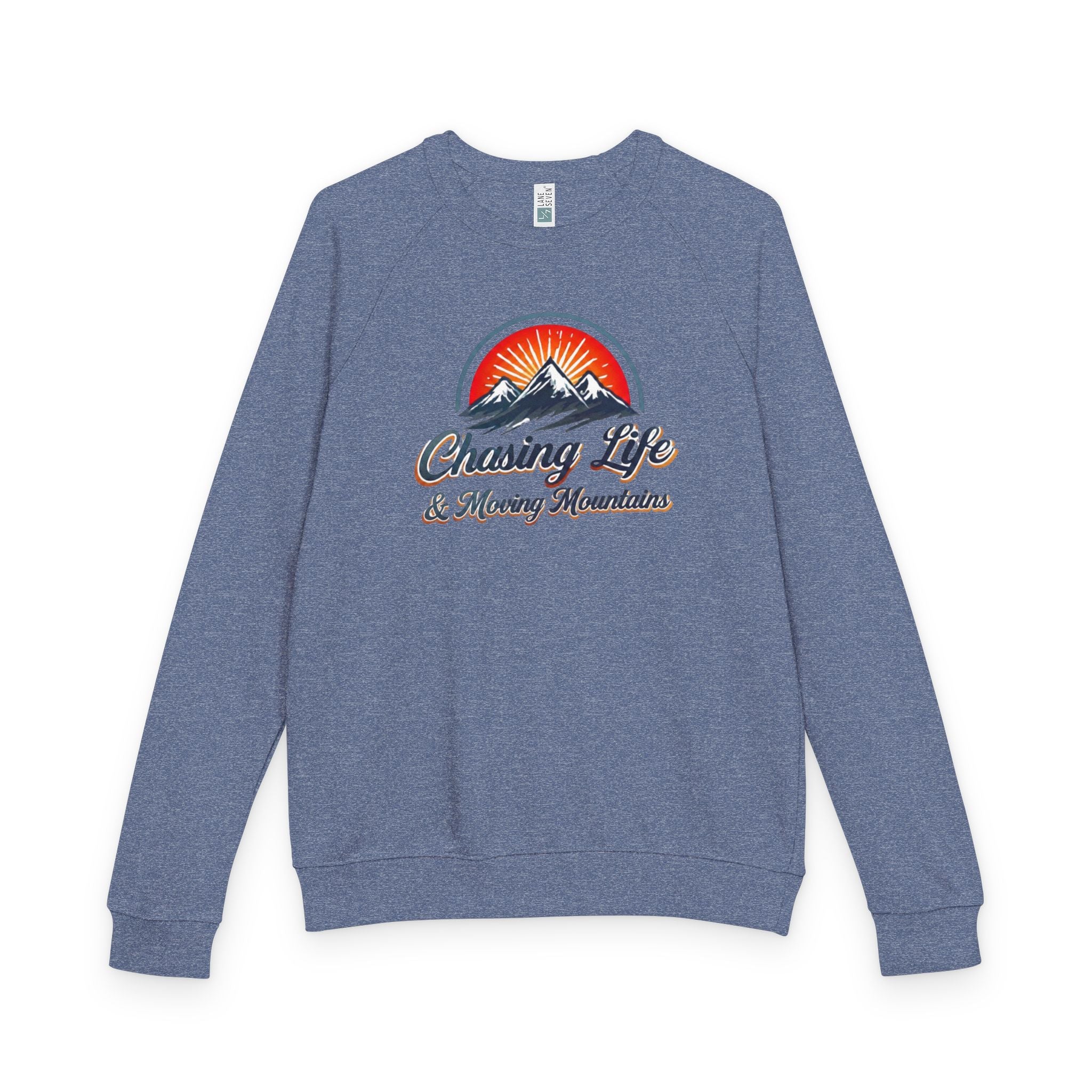 Chasing Life in the Mountains Crewneck Sweatshirt - Unisex