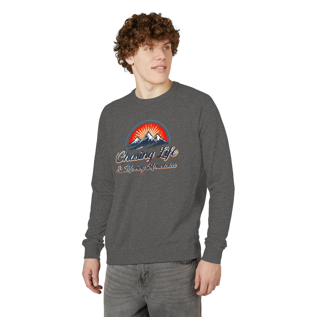 Chasing Life in the Mountains Crewneck Sweatshirt - Unisex