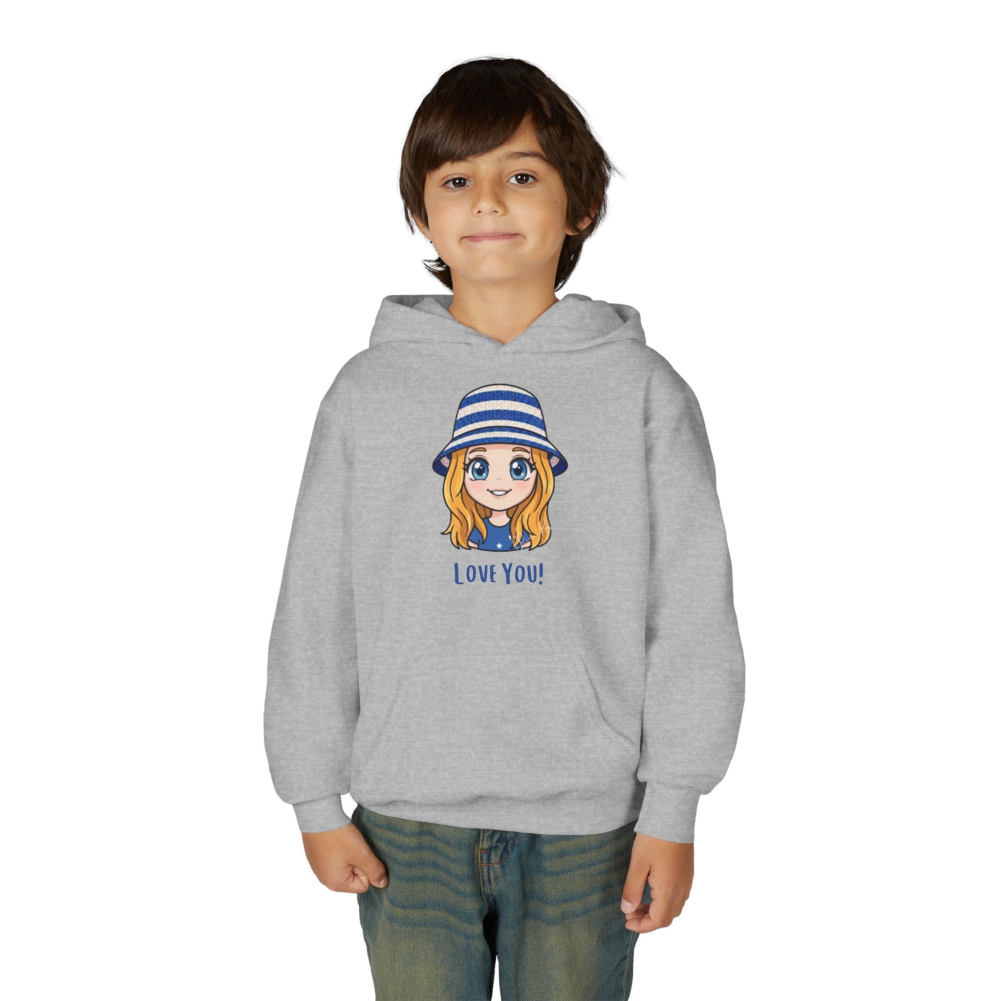 Love You! Hooded Sweatshirt