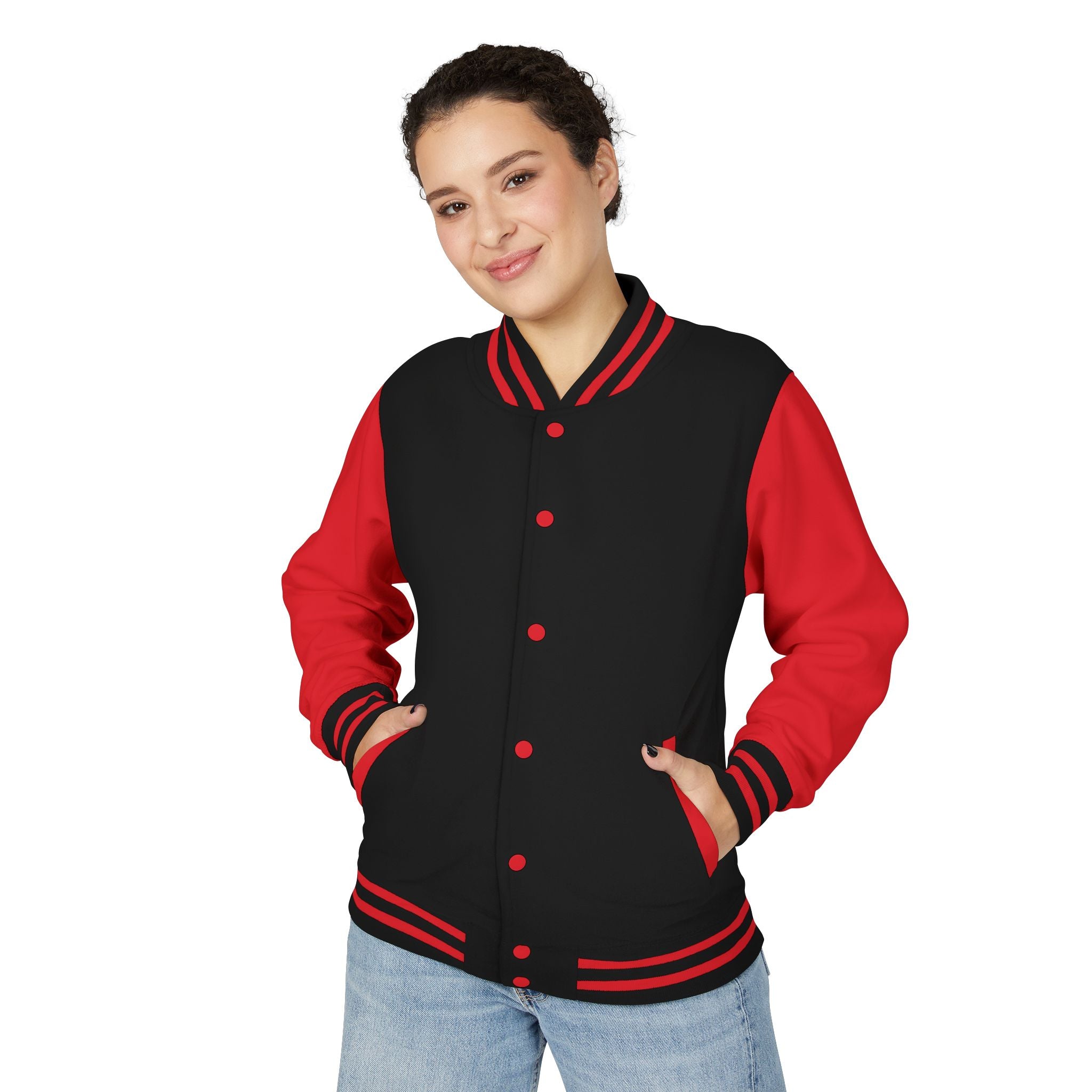 Letterman Jacket - "Chasing Life & Moving Mountains" Retro Mountain Varsity Jacketj