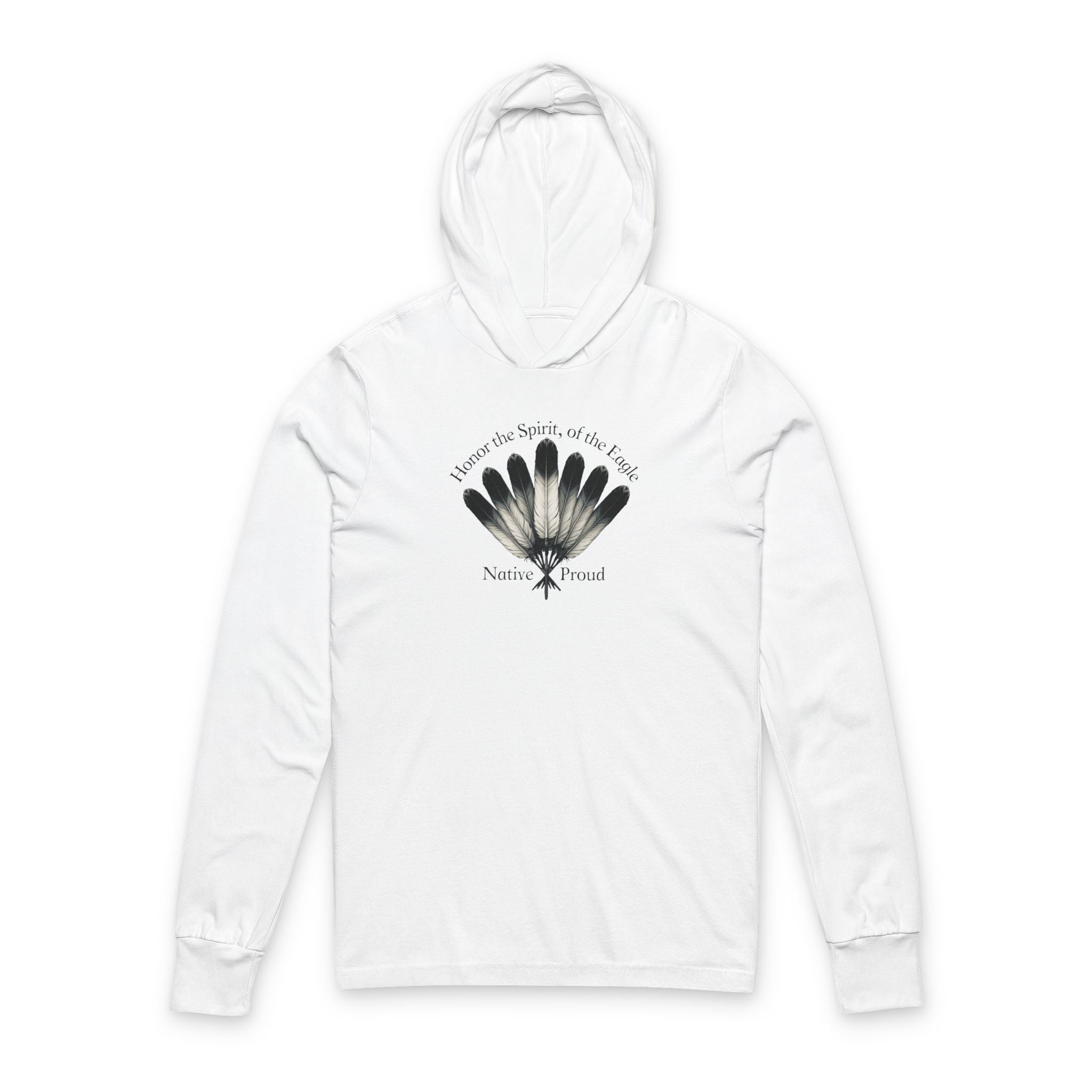 Unisex Hooded Long Sleeve Tee