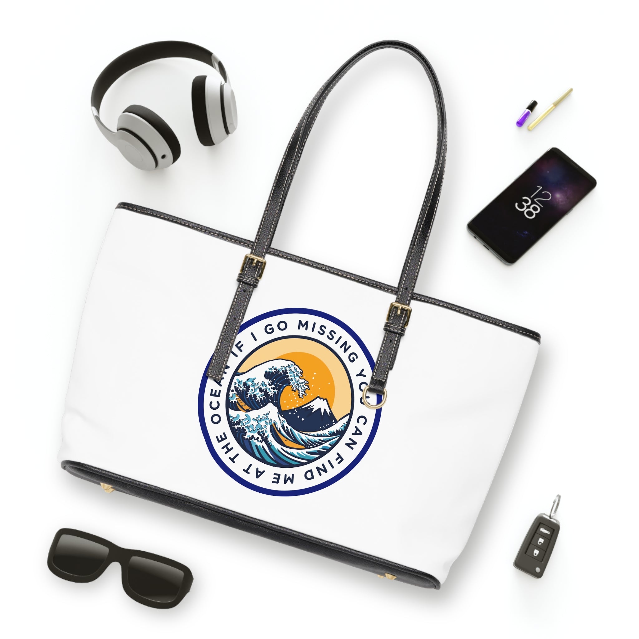 PU Leather Shoulder Bag