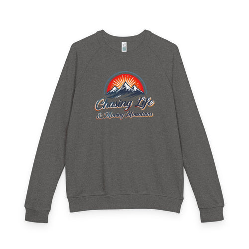 Chasing Life in the Mountains Crewneck Sweatshirt - Unisex