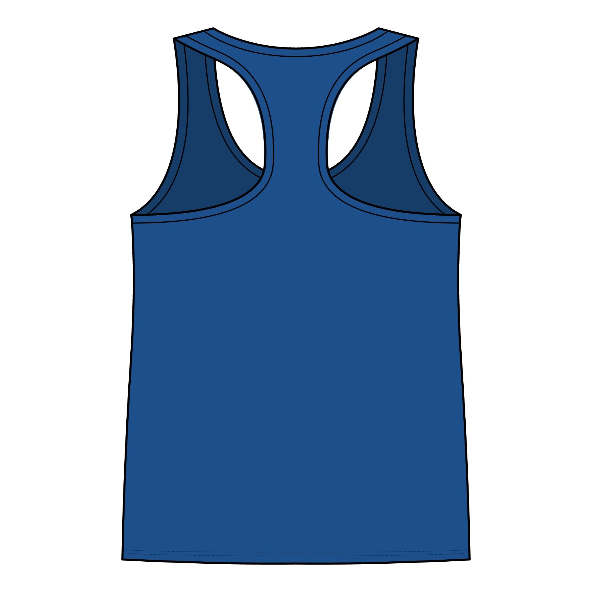 Women's Racerback Tank — 'If I Go Missing You Can Find Me At The Ocean' Wave Graphic