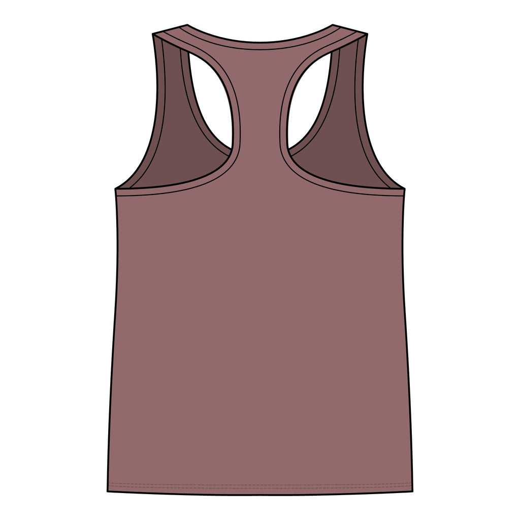Women's Racerback Tank — 'If I Go Missing You Can Find Me At The Ocean' Wave Graphic