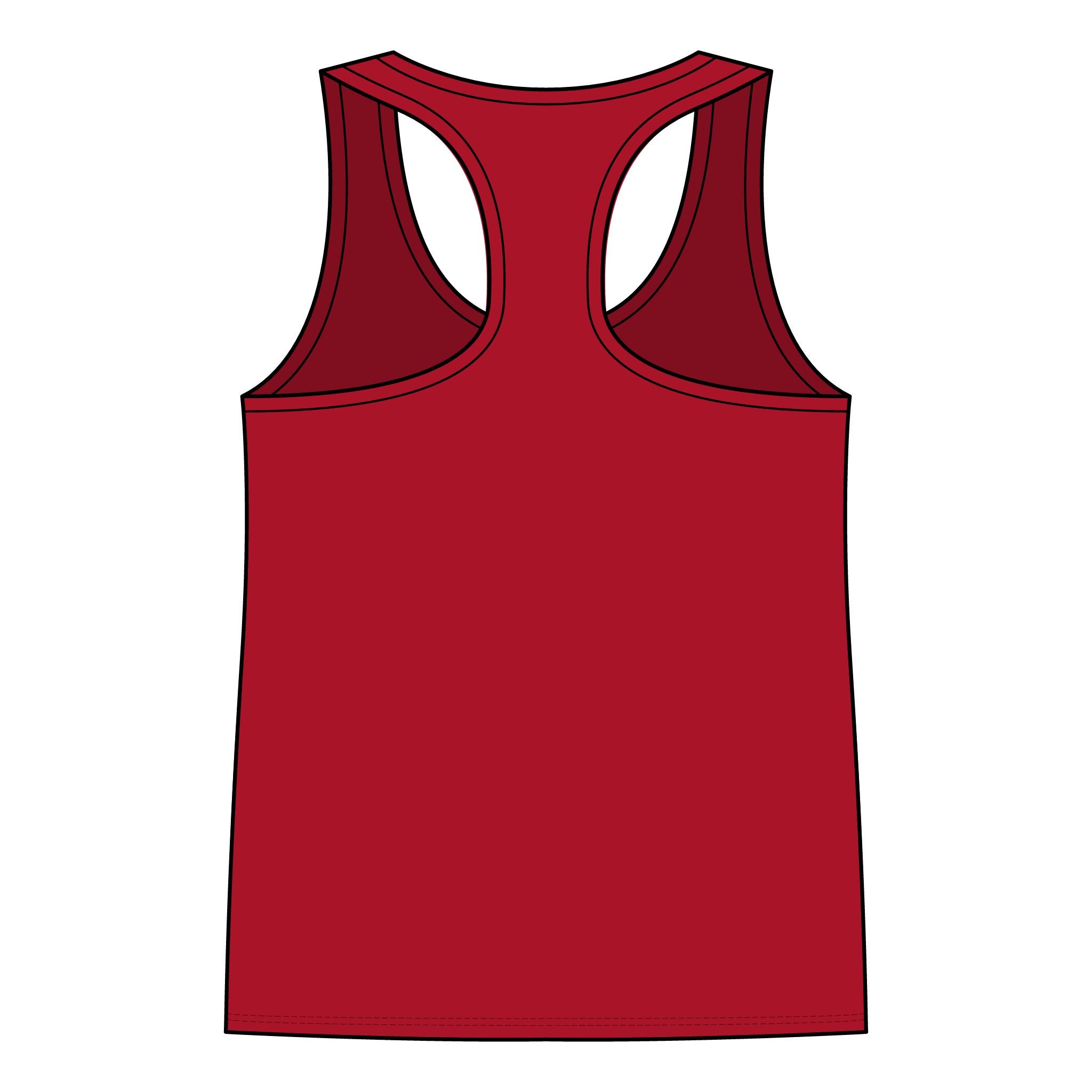 Women's Racerback Tank — 'If I Go Missing You Can Find Me At The Ocean' Wave Graphic