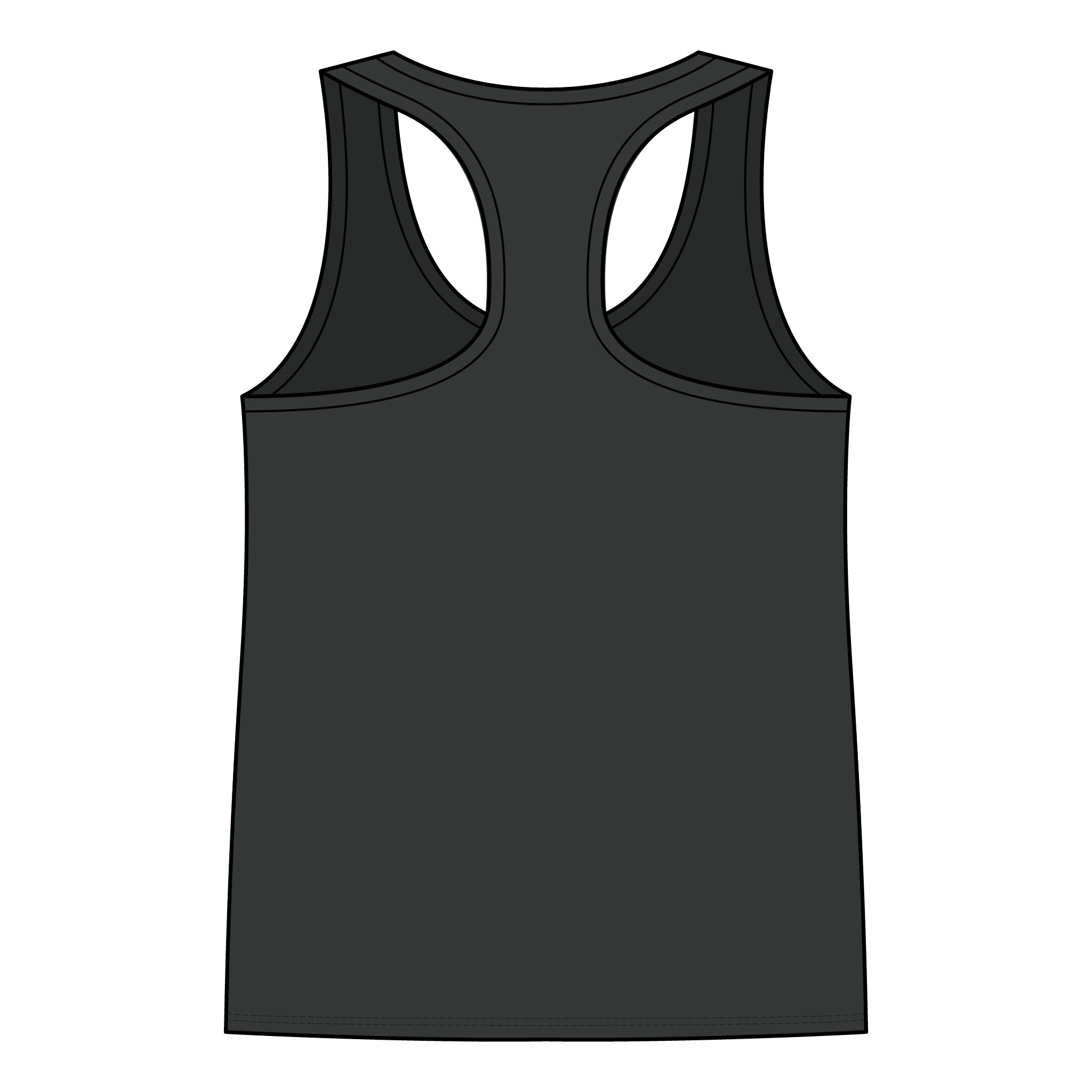 Women's Racerback Tank — 'If I Go Missing You Can Find Me At The Ocean' Wave Graphic