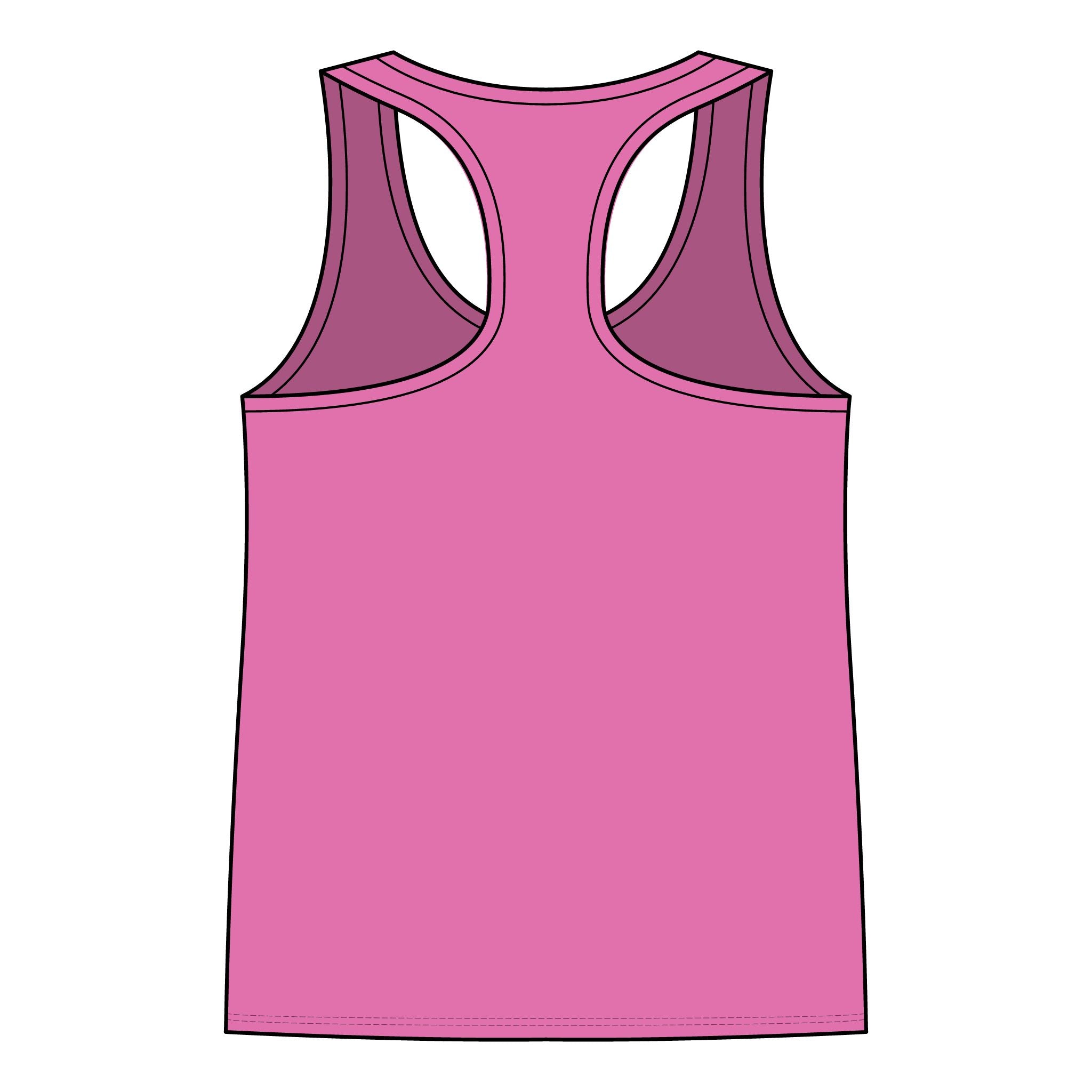 Women's Racerback Tank — 'If I Go Missing You Can Find Me At The Ocean' Wave Graphic