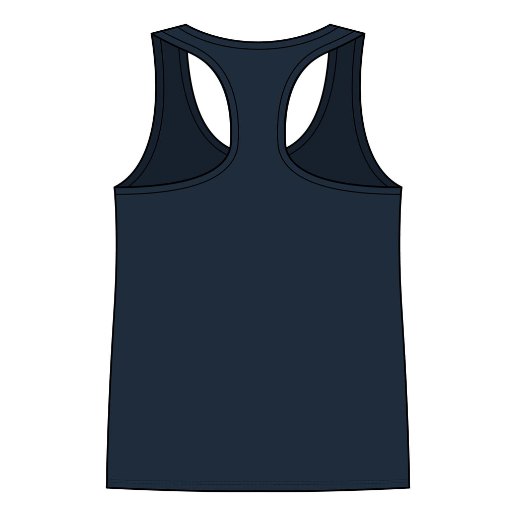 Women's Racerback Tank — 'If I Go Missing You Can Find Me At The Ocean' Wave Graphic