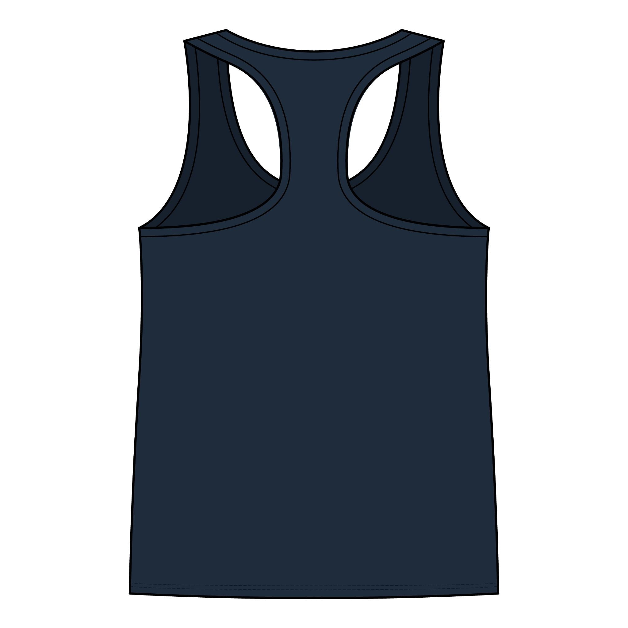 Women's Racerback Tank — 'If I Go Missing You Can Find Me At The Ocean' Wave Graphic