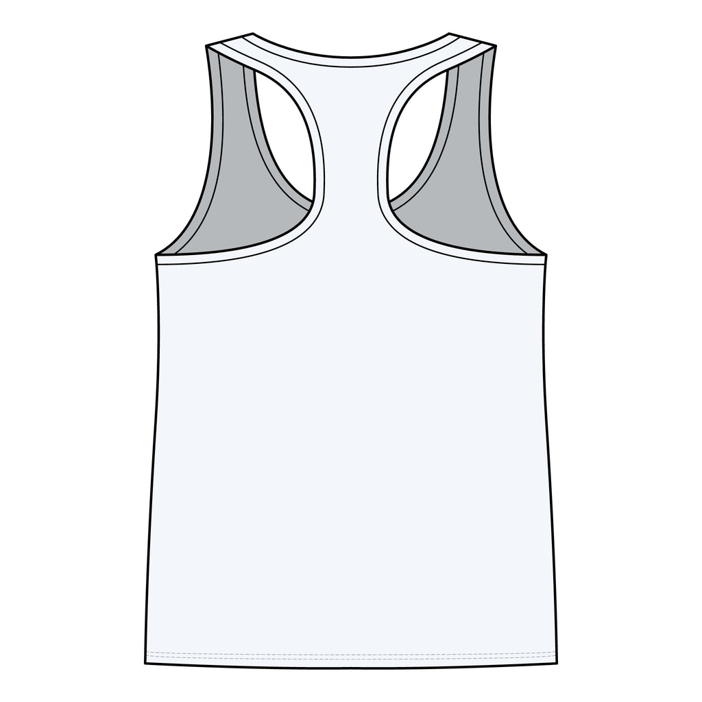 Women's Racerback Tank — 'If I Go Missing You Can Find Me At The Ocean' Wave Graphic