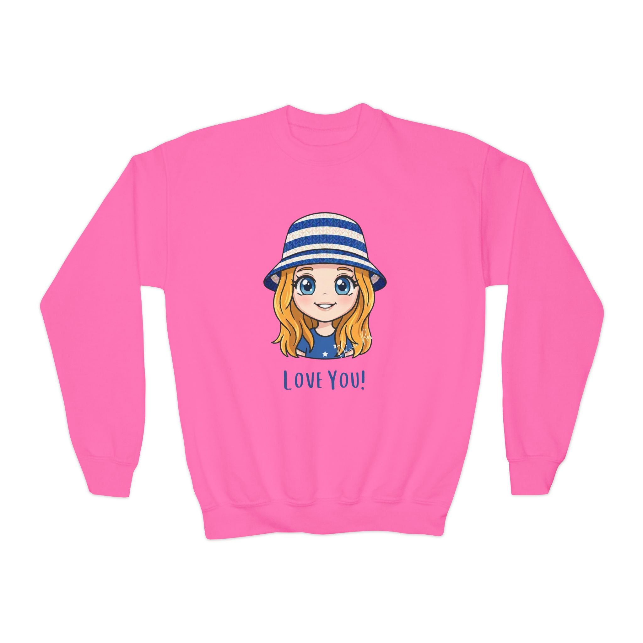 Love You! Crewneck Sweatshirt