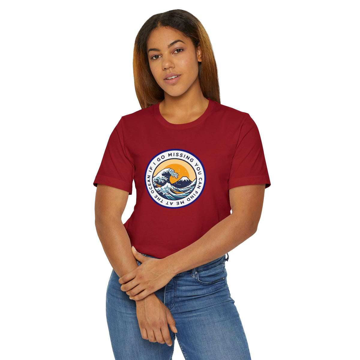 “I Go Missing, You Can Find Me at the Ocean” T-Shirt